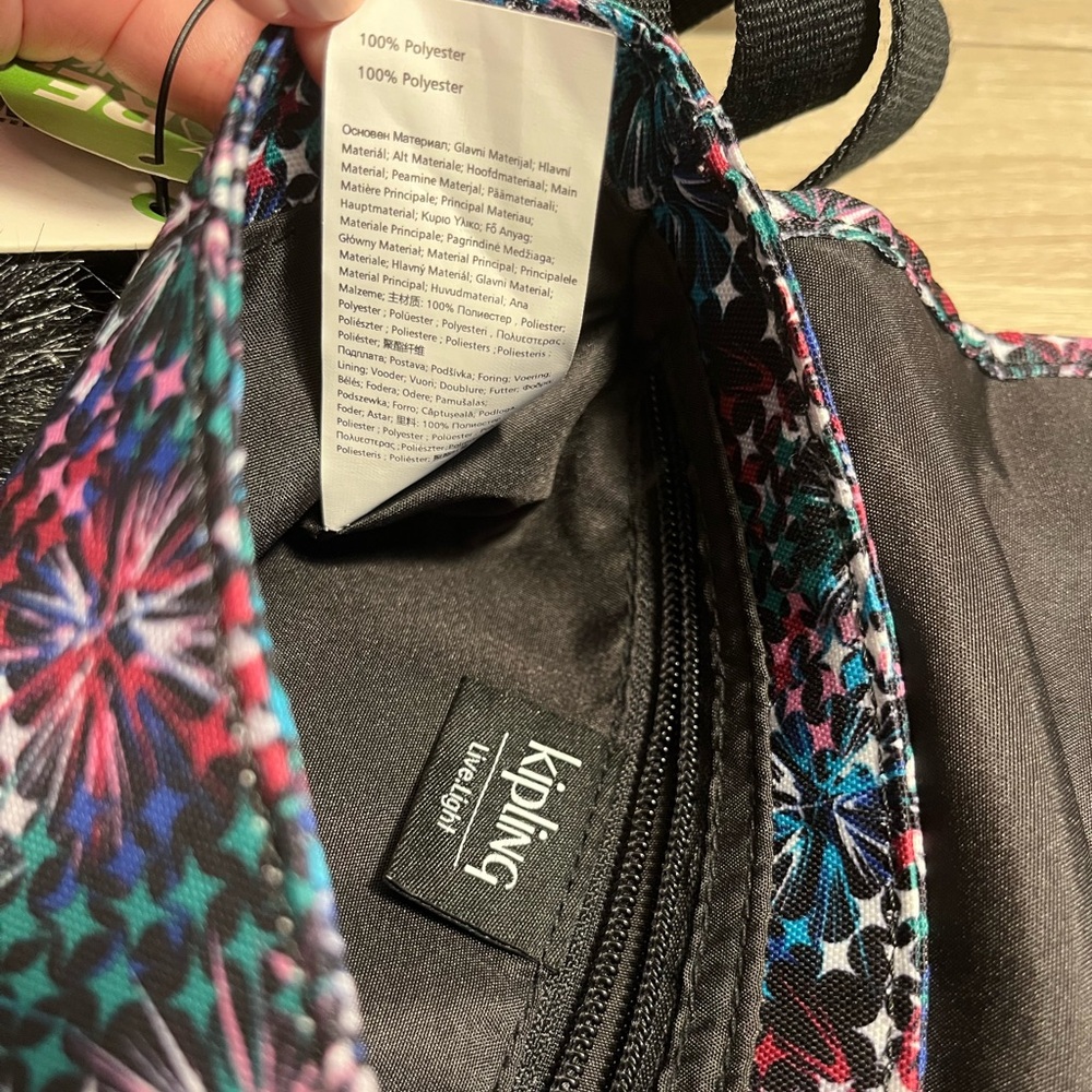 Kipling Star Flower Sabian Bag - Picture 10 of 12